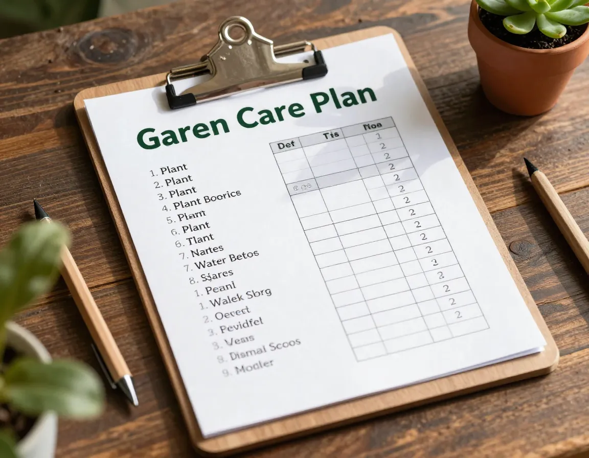Räätälöity puutarhan hoitosuunnitelma
